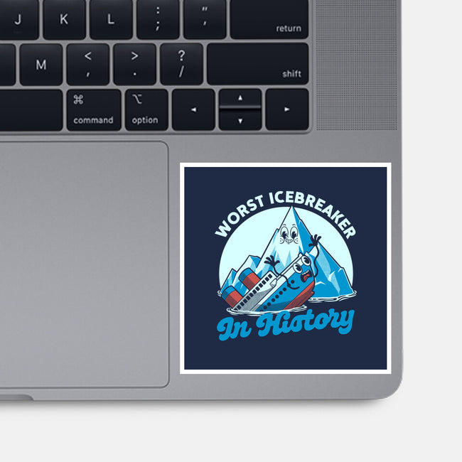 Iceberg Ship Joke-None-Glossy-Sticker-Studio Mootant