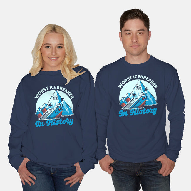 Iceberg Ship Joke-Unisex-Crew Neck-Sweatshirt-Studio Mootant