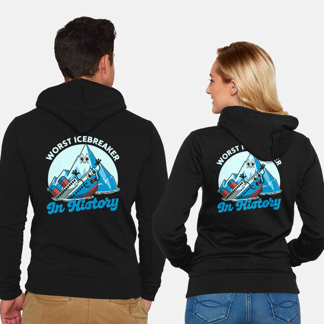 Iceberg Ship Joke-Unisex-Zip-Up-Sweatshirt-Studio Mootant