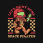 Game Mascot Intergalatic Hunter-Womens-Fitted-Tee-Studio Mootant
