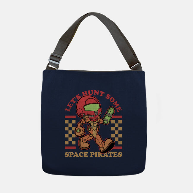 Game Mascot Intergalatic Hunter-None-Adjustable Tote-Bag-Studio Mootant