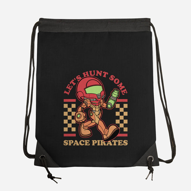 Game Mascot Intergalatic Hunter-None-Drawstring-Bag-Studio Mootant