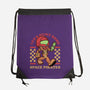 Game Mascot Intergalatic Hunter-None-Drawstring-Bag-Studio Mootant
