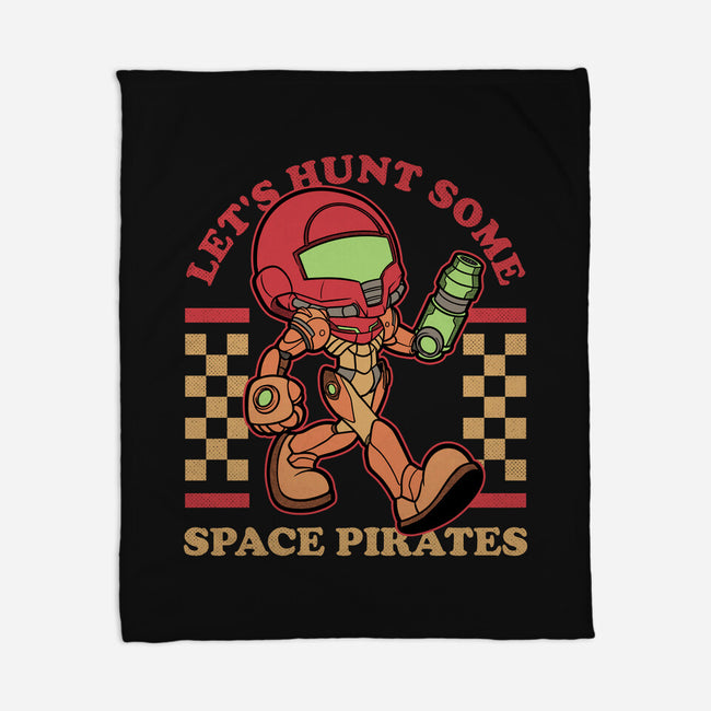 Game Mascot Intergalatic Hunter-None-Fleece-Blanket-Studio Mootant