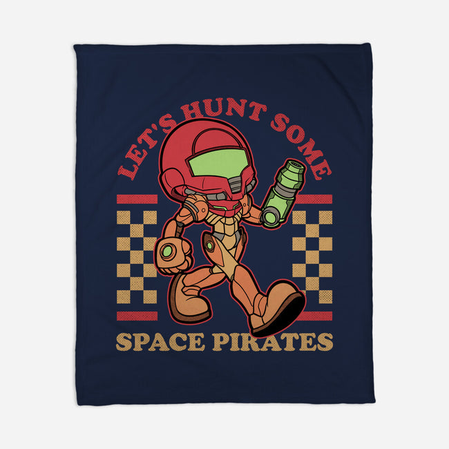 Game Mascot Intergalatic Hunter-None-Fleece-Blanket-Studio Mootant