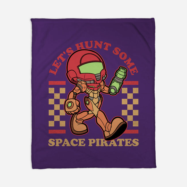 Game Mascot Intergalatic Hunter-None-Fleece-Blanket-Studio Mootant