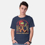 Game Mascot Intergalatic Hunter-Mens-Basic-Tee-Studio Mootant