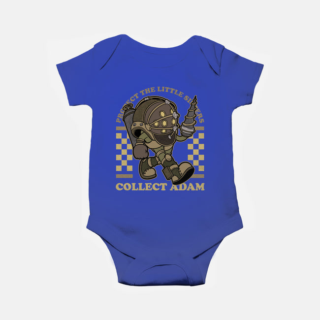 Game Mascot Big Protector-Baby-Basic-Onesie-Studio Mootant