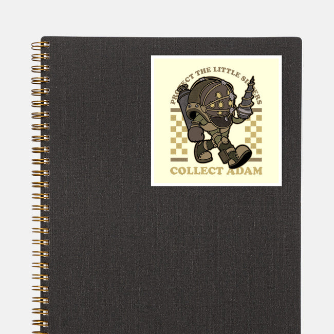 Game Mascot Big Protector-None-Glossy-Sticker-Studio Mootant