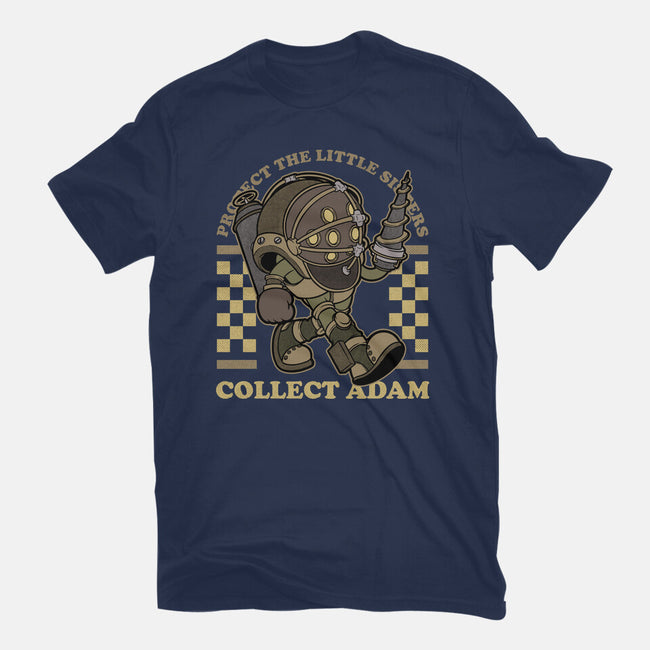 Game Mascot Big Protector-Womens-Fitted-Tee-Studio Mootant