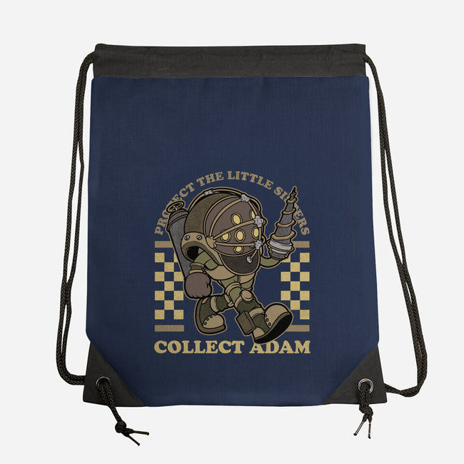 Game Mascot Big Protector-None-Drawstring-Bag-Studio Mootant