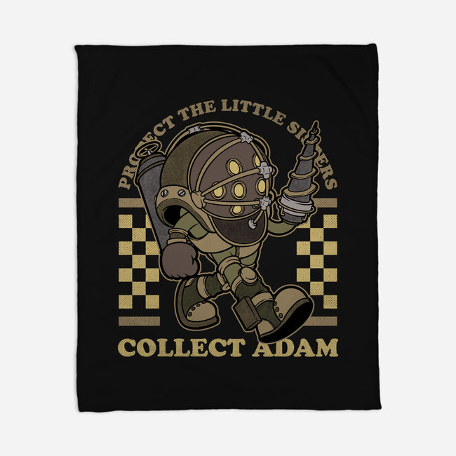 Game Mascot Big Protector-None-Fleece-Blanket-Studio Mootant