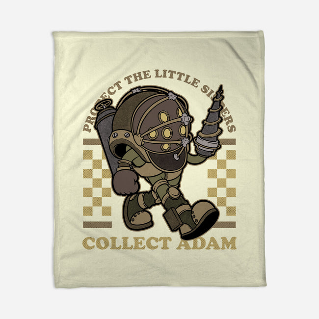 Game Mascot Big Protector-None-Fleece-Blanket-Studio Mootant