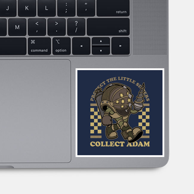 Game Mascot Big Protector-None-Glossy-Sticker-Studio Mootant