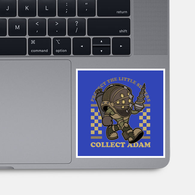 Game Mascot Big Protector-None-Glossy-Sticker-Studio Mootant