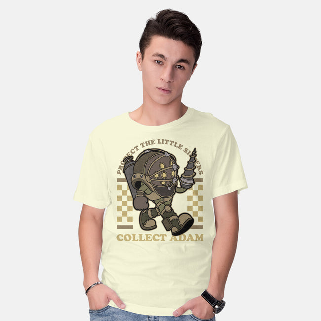 Game Mascot Big Protector-Mens-Basic-Tee-Studio Mootant
