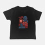 Messed With The Wrong Family-Baby-Basic-Tee-Bee Moraes Art
