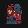 Messed With The Wrong Family-Womens-V-Neck-Tee-Bee Moraes Art