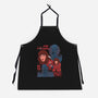 Messed With The Wrong Family-Unisex-Kitchen-Apron-Bee Moraes Art