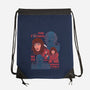 Messed With The Wrong Family-None-Drawstring-Bag-Bee Moraes Art