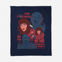 Messed With The Wrong Family-None-Fleece-Blanket-Bee Moraes Art