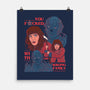 Messed With The Wrong Family-None-Matte-Poster-Bee Moraes Art