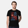 Messed With The Wrong Family-Mens-Premium-Tee-Bee Moraes Art