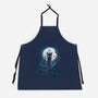 The Guardian Of The Moon-Unisex-Kitchen-Apron-zascanauta