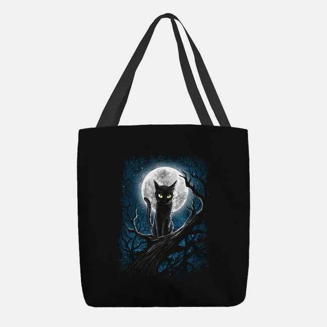 The Guardian Of The Moon-None-Basic Tote-Bag-zascanauta