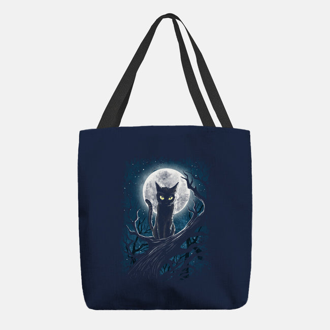 The Guardian Of The Moon-None-Basic Tote-Bag-zascanauta