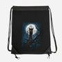 The Guardian Of The Moon-None-Drawstring-Bag-zascanauta