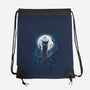 The Guardian Of The Moon-None-Drawstring-Bag-zascanauta