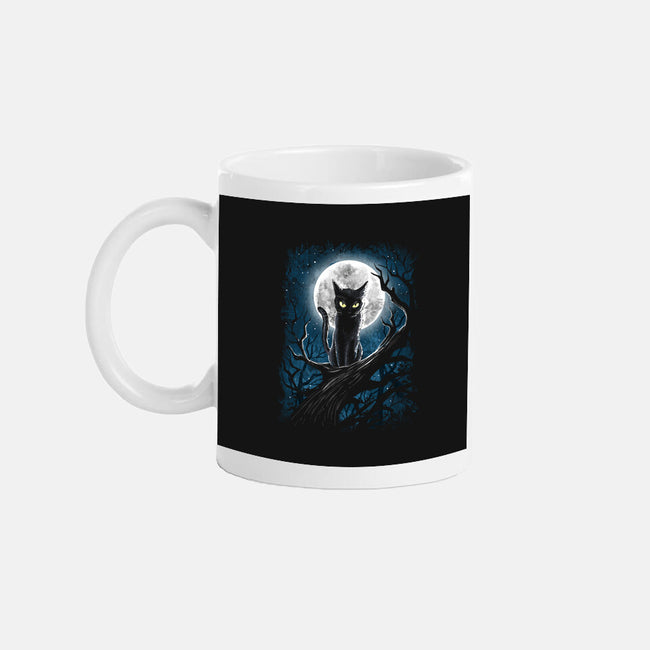 The Guardian Of The Moon-None-Mug-Drinkware-zascanauta