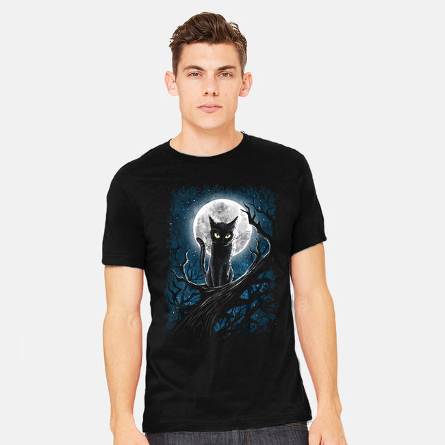 The Guardian Of The Moon-Mens-Heavyweight-Tee-zascanauta