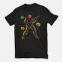 Samus And The Metroids-Mens-Basic-Tee-kharmazero