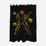 Samus And The Metroids-None-Polyester-Shower Curtain-kharmazero