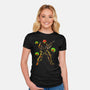 Samus And The Metroids-Womens-Fitted-Tee-kharmazero