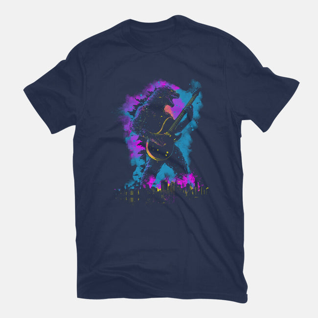 Rock Zilla-Womens-Basic-Tee-kharmazero