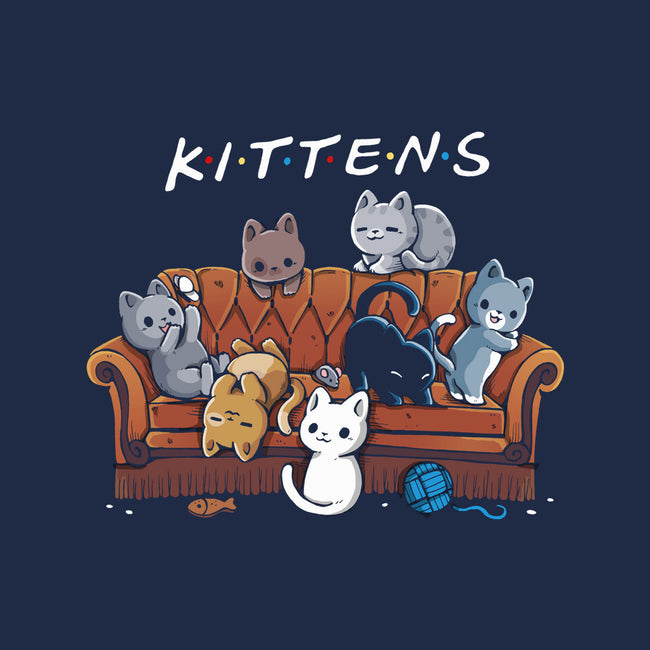 Kittens Friends-Unisex-Zip-Up-Sweatshirt-Vallina84