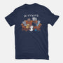 Kittens Friends-Unisex-Basic-Tee-Vallina84