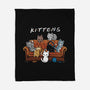 Kittens Friends-None-Fleece-Blanket-Vallina84