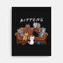 Kittens Friends-None-Stretched-Canvas-Vallina84