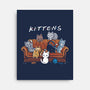 Kittens Friends-None-Stretched-Canvas-Vallina84