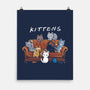Kittens Friends-None-Matte-Poster-Vallina84