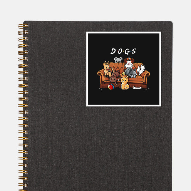 Doggy Friends-None-Glossy-Sticker-Vallina84