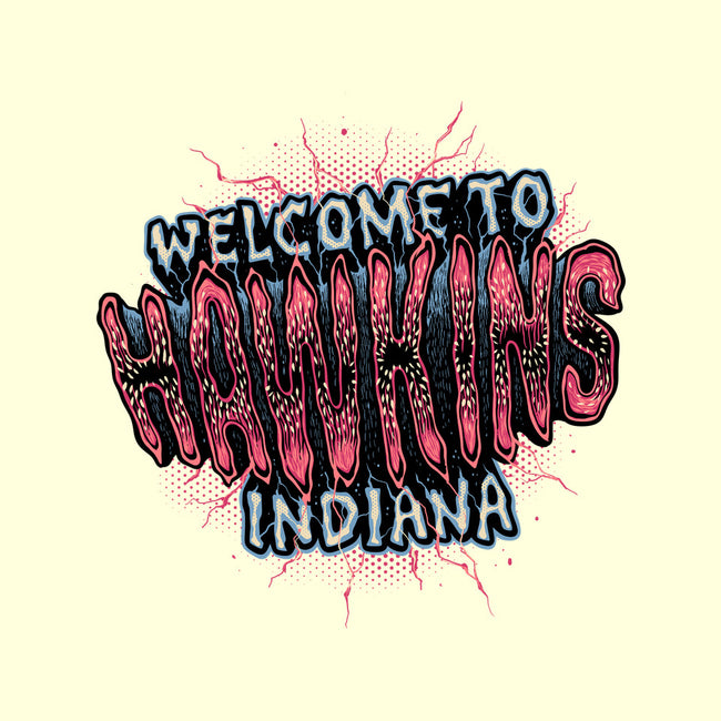 Hawkins Indiana-None-Polyester-Shower Curtain-glitchygorilla