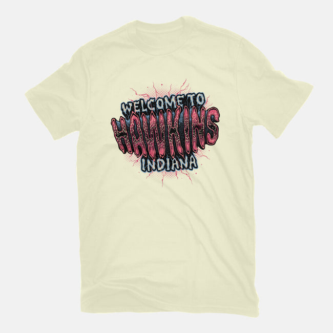 Hawkins Indiana-Mens-Basic-Tee-glitchygorilla