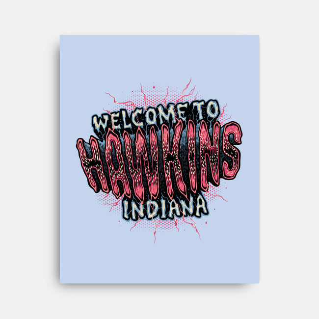 Hawkins Indiana-None-Stretched-Canvas-glitchygorilla