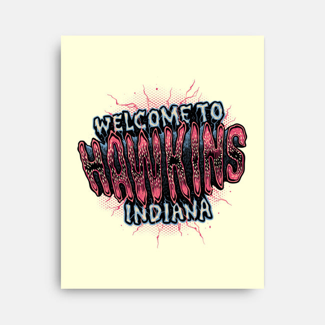 Hawkins Indiana-None-Stretched-Canvas-glitchygorilla