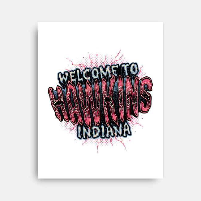 Hawkins Indiana-None-Stretched-Canvas-glitchygorilla